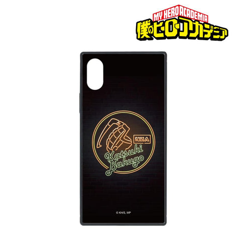 『僕のヒーローアカデミア』爆豪勝己 Ani-Neon 強化ガラスiPhoneケース【202408再販】